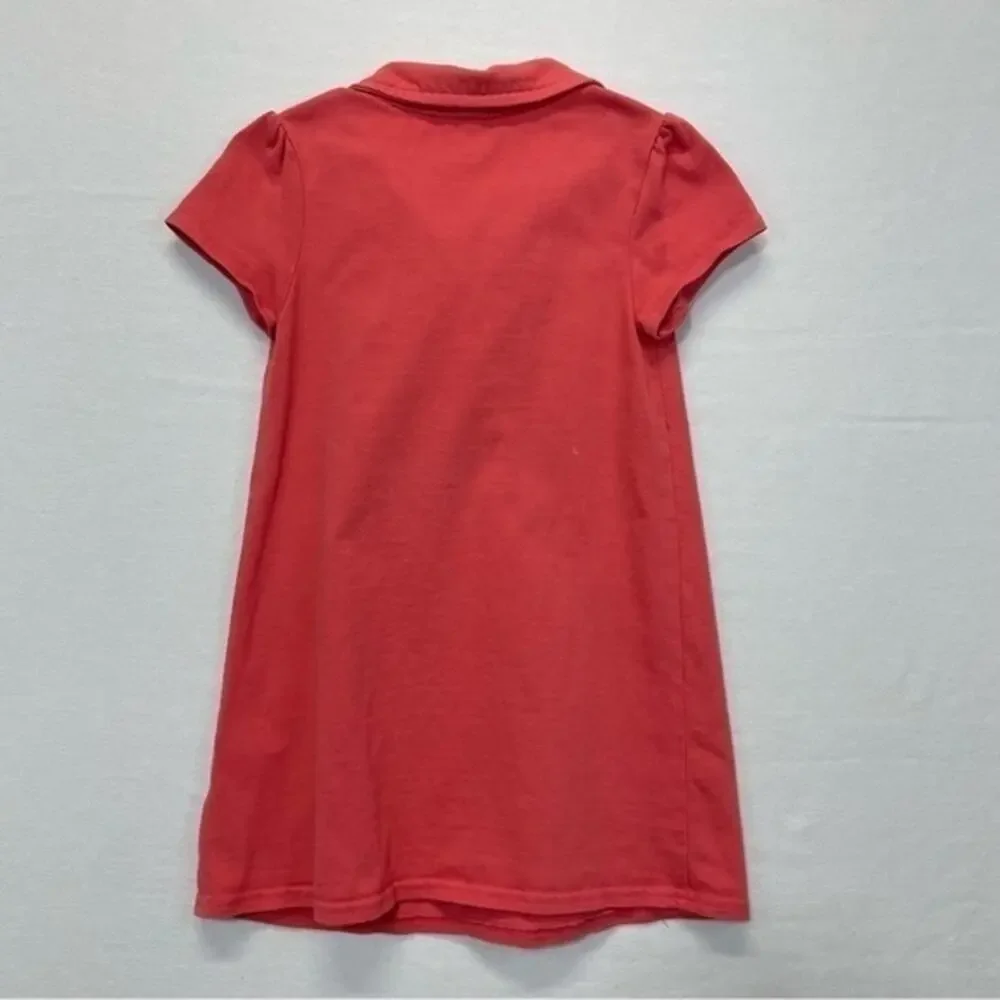 Old Navy Short sleeve Polo Dress Girl’s Size 3T cotton coral pink